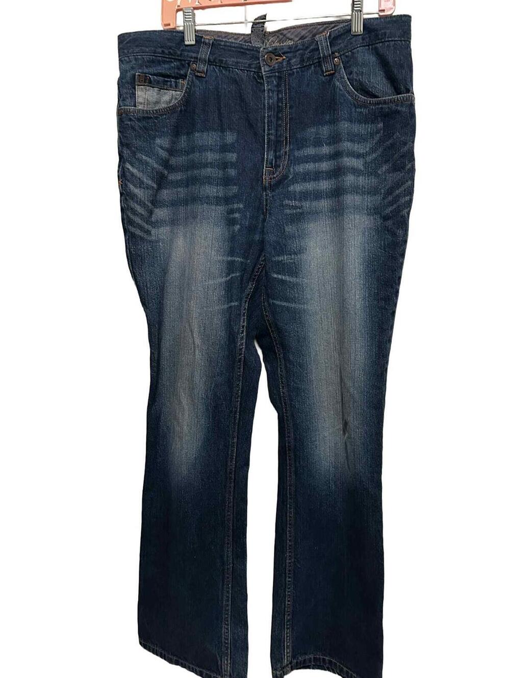 American Classics Russell Simmons Men's Denim Blue Jeans Hip Hop Size 34x32